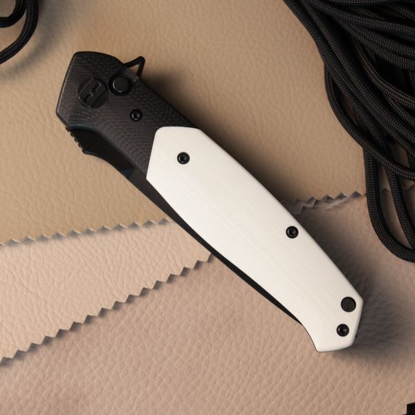Нож Складной BESTECH SWORDFISH BG62A Black and White G10 BG62A фото
