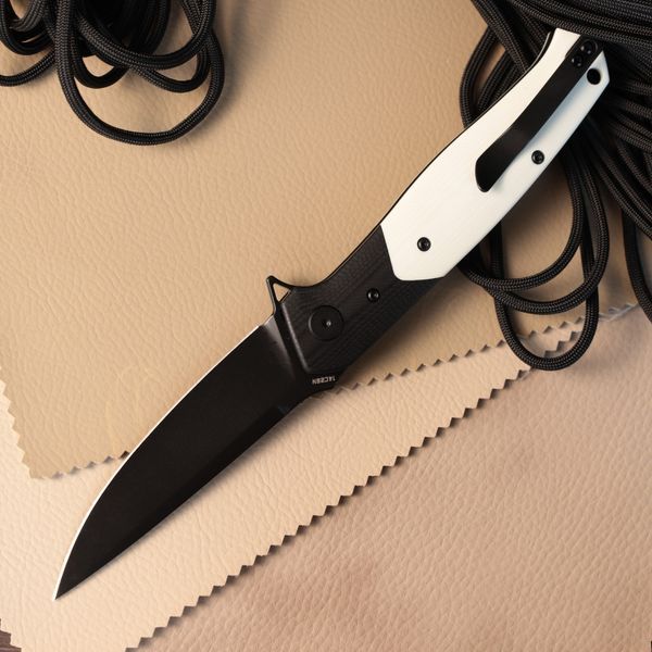 Нож Складной BESTECH SWORDFISH BG62A Black and White G10 BG62A фото