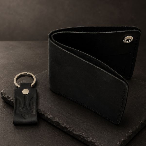 Гаманець Compact Black 1040 фото