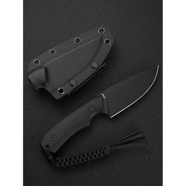 Нож фиксированный тактический Civivi Gander, (9.2 см) 14C28N/Micarta черный C24058B-2 фото