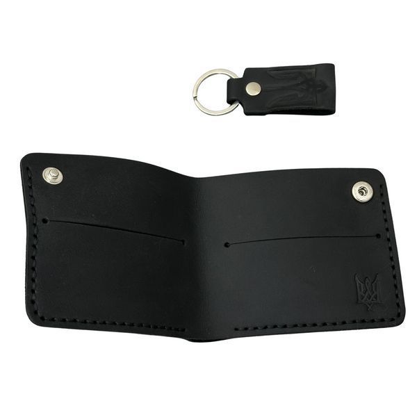 Гаманець Compact Black 1040 фото