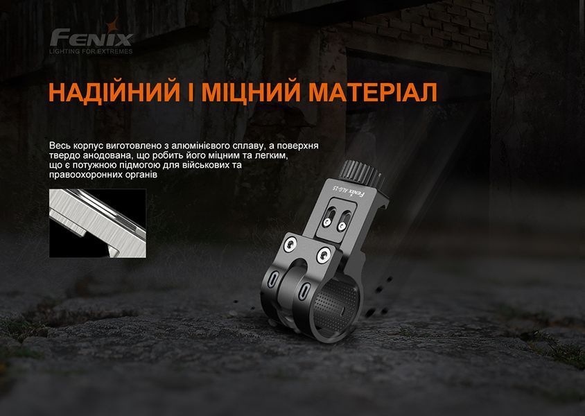 Крепление для тактических фонарей Fenix ALG-15 ALG-15 фото