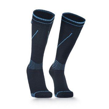 Водонепроникні шкарпетки Dexshell Longlite Socks 2.0, блакитні полоски, розмір XL (47-49) DS72506JBB-XL фото