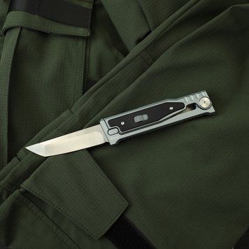 Нож Гравитационный фронтальный Titanium (Tanto) 1740 фото