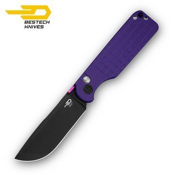 Нож Складной BESTECH GLOK BG55D Purple G10 BG55D фото