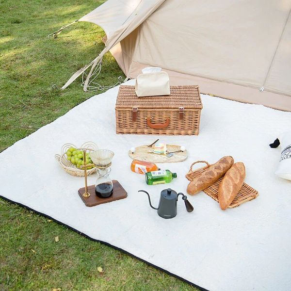 Килимок вологозахисний бавовняний Naturehike NH20FCD11, 180*200 см, темно-зелений 6927595766163 фото