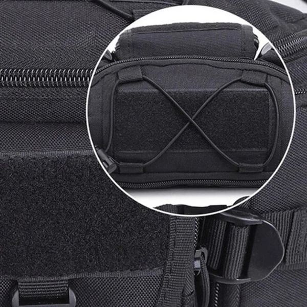 Тактична сумка бананка Black 570 фото