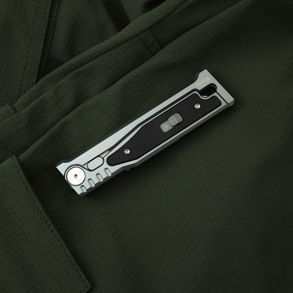 Нож Гравитационный фронтальный Titanium (Tanto) 1740 фото