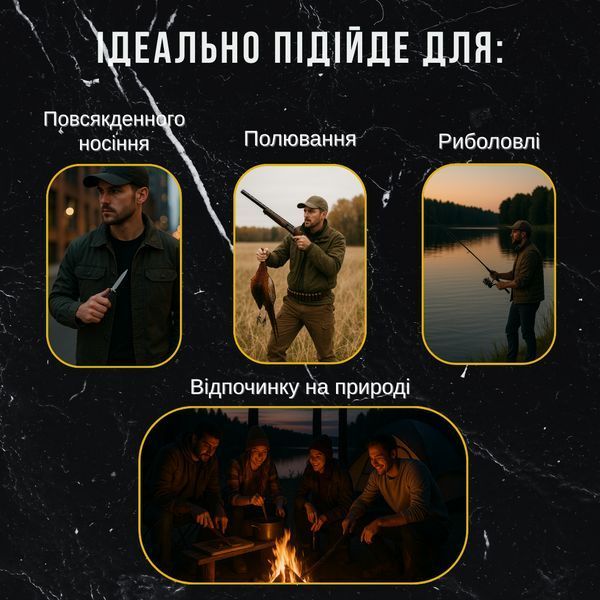 Ніж стилет AKC black 695 фото
