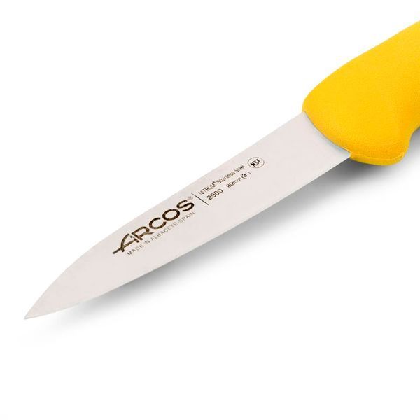 Ніж для чищення Arcos 85 мм серія "2900" жовтий 290000 фото