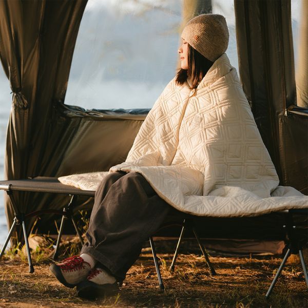 Ковдра з підігрівом Naturehike CNK2450PJ015, 95х190 см, бежева 6977465863362 фото