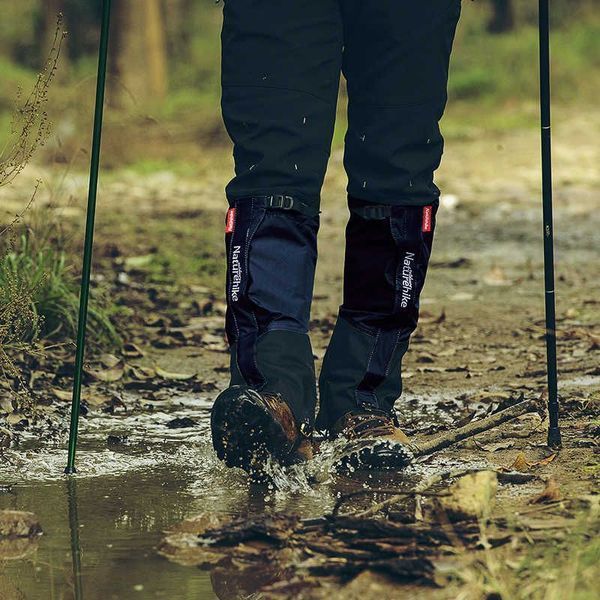 Захисні водонепроникні бахіли Naturehike NH20HJ011, чорні жіночі 6975641886518 фото