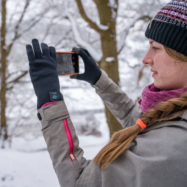 Рукавички водонепроникні Dexshell ThermFit 3.0 Gloves, чорні, розмір L DG12402BLK-L фото
