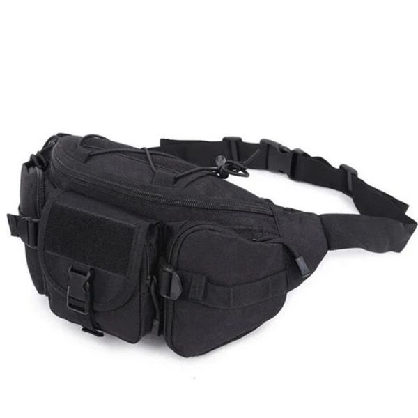 Тактична сумка бананка Black 570 фото