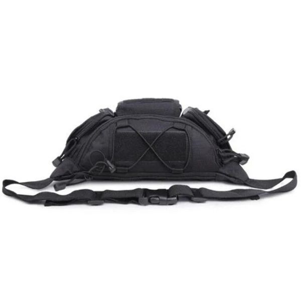 Тактична сумка бананка Black 570 фото