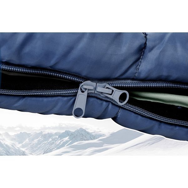 Спальник с капюшоном Naturehike MJ600 CNK2300SD014, темно-голубой 6976507663977 фото
