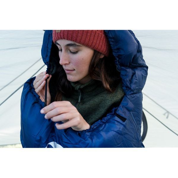 Спальник с капюшоном Naturehike MJ600 CNK2300SD014, темно-голубой 6976507663977 фото