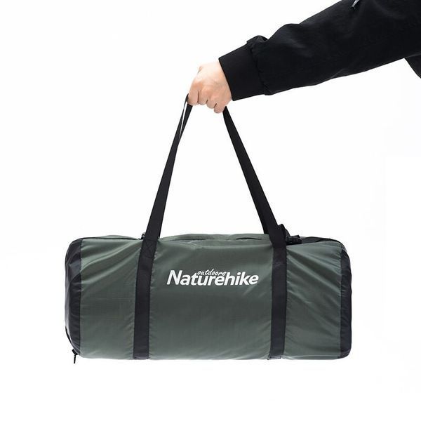 Килимок вологозахисний бавовняний Naturehike NH20FCD11, 180*200 см, темно-зелений 6927595766163 фото