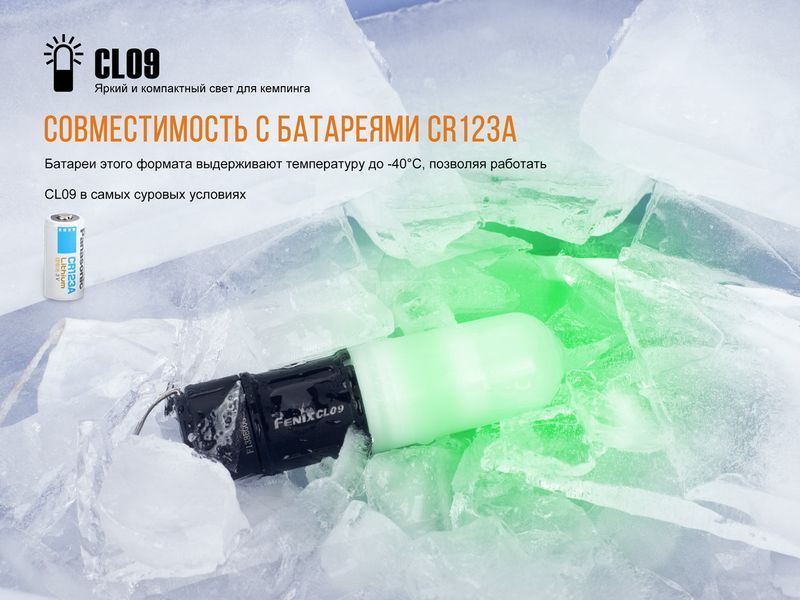 Фонарь кемпинговый Fenix ​​CL09 серый 45015 фото