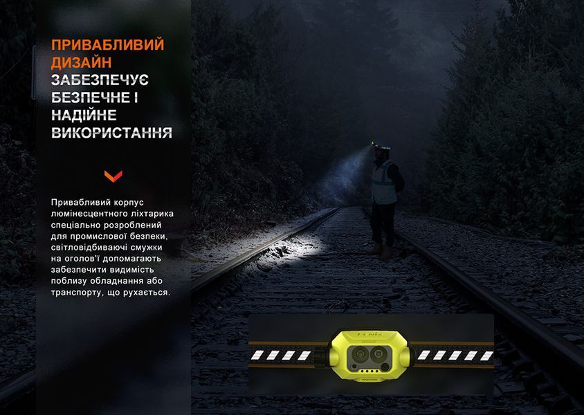 Фонарь налобный Fenix WH23R с бесконтактным датчиком WH23R фото