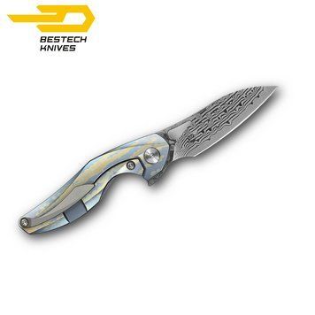 Ніж Складаний BESTECH THE RETICULAN BT1810L Titanium BT1810L фото