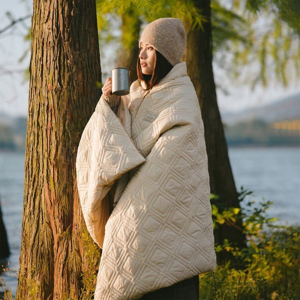 Ковдра з підігрівом Naturehike CNK2450PJ015, 70х150 см, бежева 6977465863355 фото