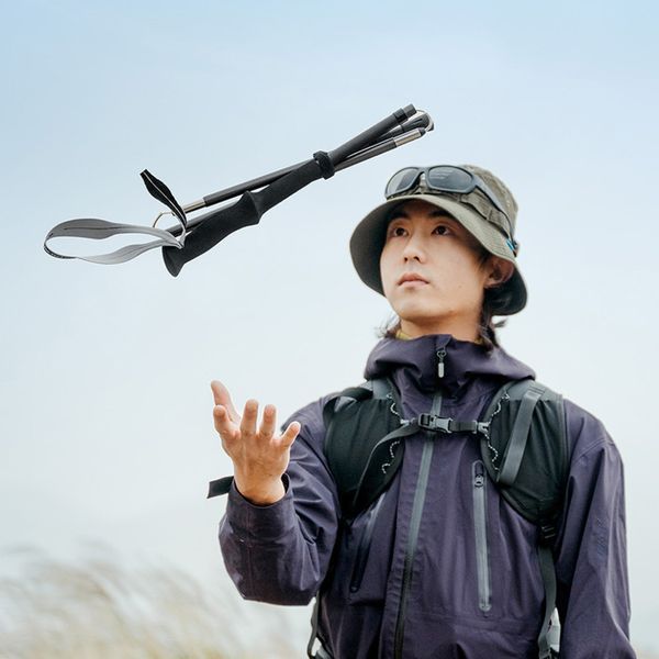 Трекінгова палиця Naturehike CNK2450DS017, 120 см, сіра 6927595790694 фото