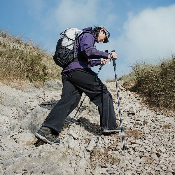 Трекінгова палиця Naturehike CNK2450DS017, 120 см, сіра 6927595790694 фото