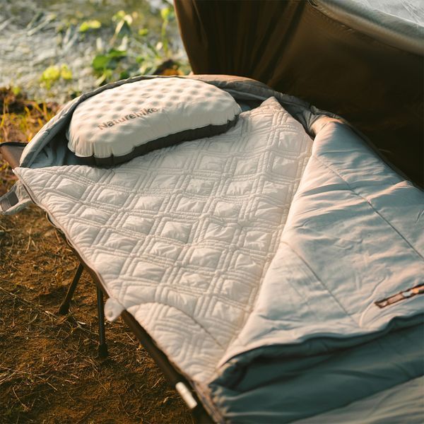 Ковдра з підігрівом Naturehike CNK2450PJ015, 70х150 см, бежева 6977465863355 фото