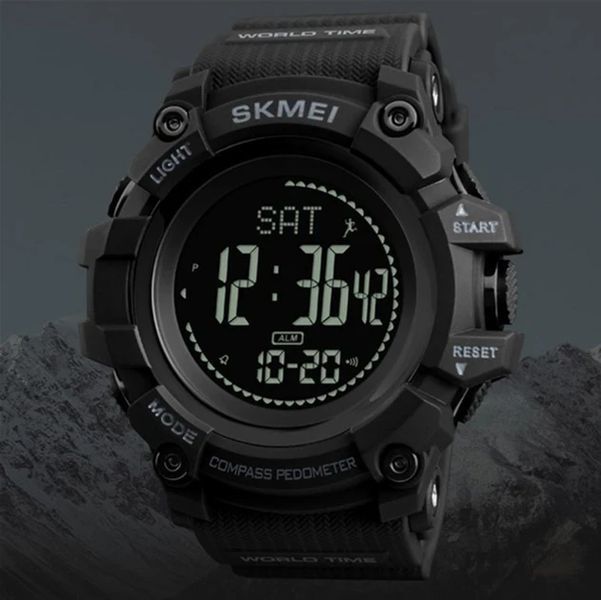 Кварцево-электронные часы Skmei 1356BK Compass 1356BK фото