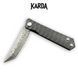 Ніж Складний Karda D051 Damascus Tanto 1520 фото 3