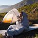 Спальник с натуральным пухом Naturehike CW400 NH18C400-D, р-р M, желто-серый 6927595794555 фото 8
