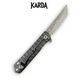 Ніж Складний Karda D051 Damascus Tanto 1520 фото 2