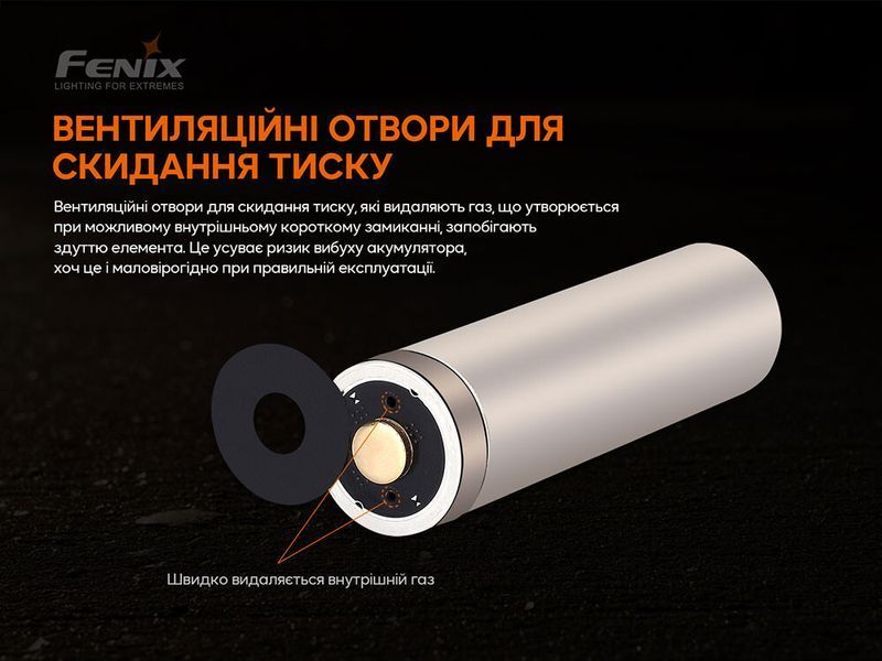 ARB-L21-5000V20 Акумулятор 21700 Fenix ARB-L21-5000 V2.0 6009471 фото
