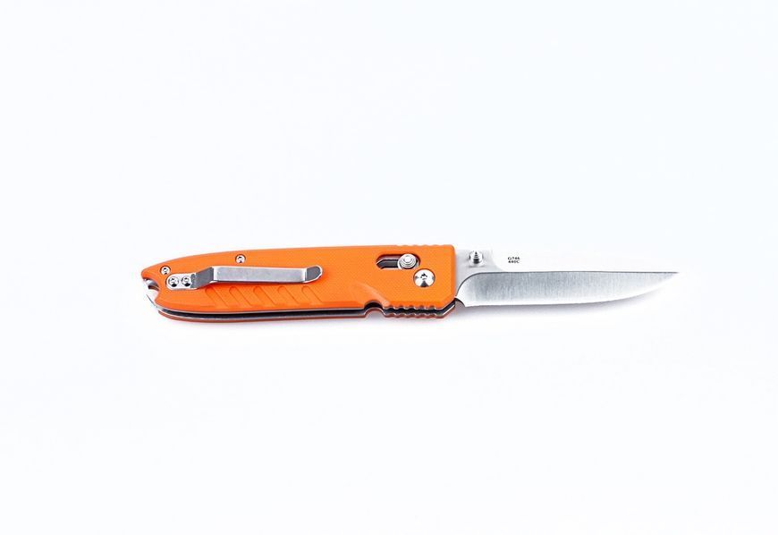 Нож складной туристический Ganzo G746-1 (8.5 см) 440С/G10 оранжевый G746-1-OR фото