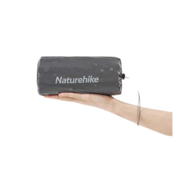 Матрас туристический надувной одноместный Naturehike CNH22DZ018, сверхлегкий, 183х58х7 см, зеленый, для туризма с мешком для надува. 6975641888536 фото