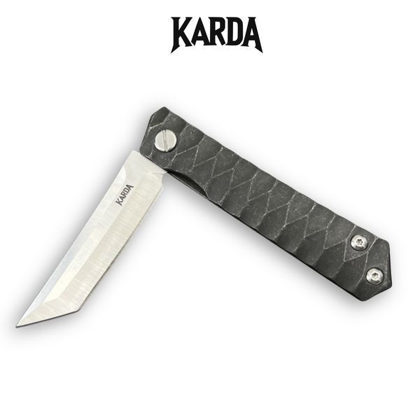 Ніж Складний Karda D051 Satin D2 Tanto 1519 фото