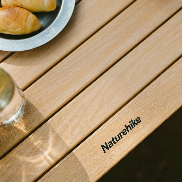 Розкладний стіл великий Naturehike CNK2300JU010, алюміній, чорний 65469 фото