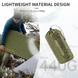 Матрас туристический надувной одноместный Naturehike CNH22DZ018, сверхлегкий, 183х58х7 см, зеленый, для туризма с мешком для надува. 6975641888536 фото 5