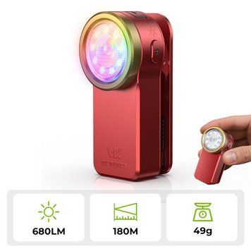 Компактний ліхтарик Wurkkos HD03 680LM Red HD03-CSP-DE-6K-2 фото