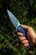 Ніж складаний туристичний Ruike Fang P105-Q, (9.2 см) 14C28N / G10 синій P105-Q фото 8