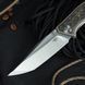 Нож складной BESTECH TOGATTA BT2102G Titanium + Damascus Copper Carbon Fiber M390 BT2102G фото 3