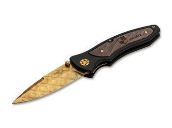 Нож Boker "Tirpitz Damas Gold" 4008243 фото