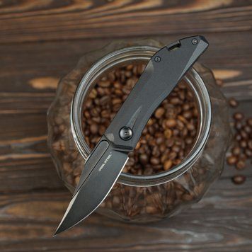 Ніж складаний Real Steel Ventus Lite | ATS | Clip Point/Black 7051BB 7051BB фото