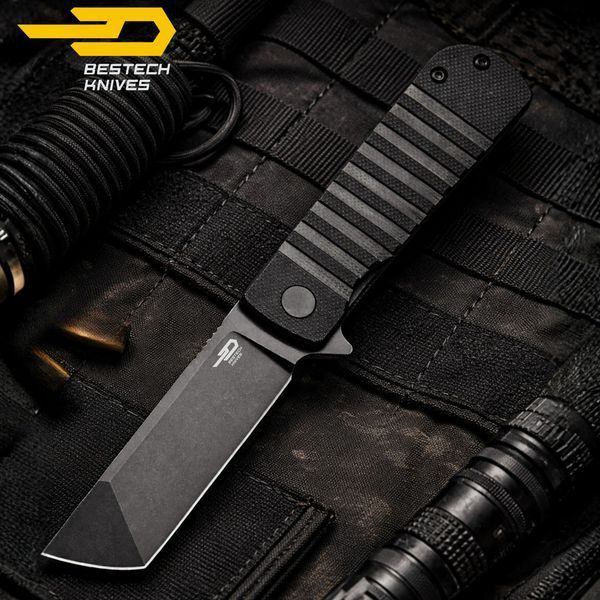 Нож Складной BESTECH TITAN BG49A-5 Black G10 BG49A-5 фото