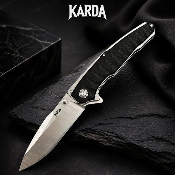 Нож складной Karda J198 Shark black 1568 фото