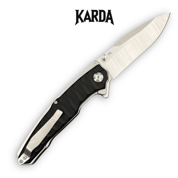Нож складной Karda J198 Shark black 1568 фото