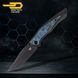 Нож Складной BESTECH TOGATTA BT2102H Titanium + Black & Blue Carbon Fiber M390 BT2102H фото 1