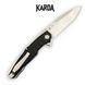 Нож складной Karda J198 Shark black 1568 фото 2