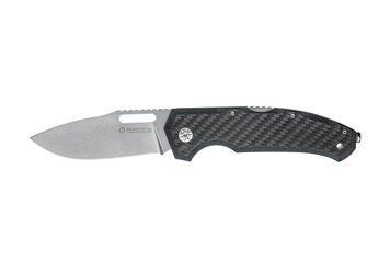 Нож Maserin Nimrod, M390, carbon fiber, черный 4009420 фото